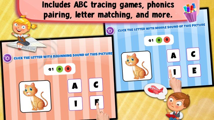 EduLand - Preschool Kids Learn English ABC Phonics游戏截图