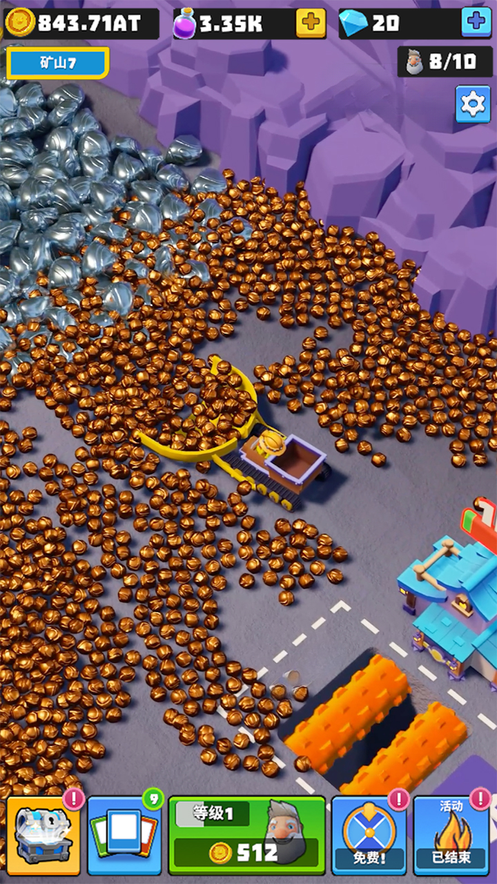 黄金矿工:放置挂机经营游戏截图