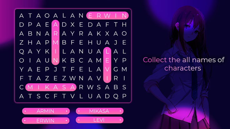Quiz for Attack on Titan Words游戏截图