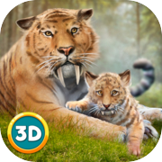 Life of Sabertooth Tiger 3Dicon