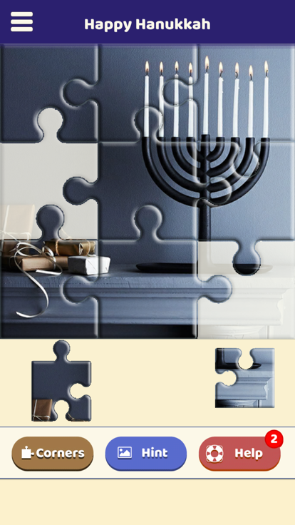 Happy Hanukkah Puzzle游戏截图