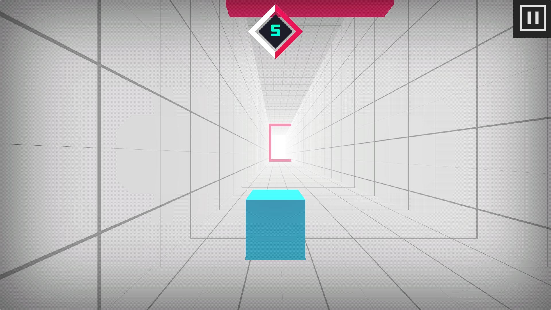 方块冲刺跑酷游戏截图