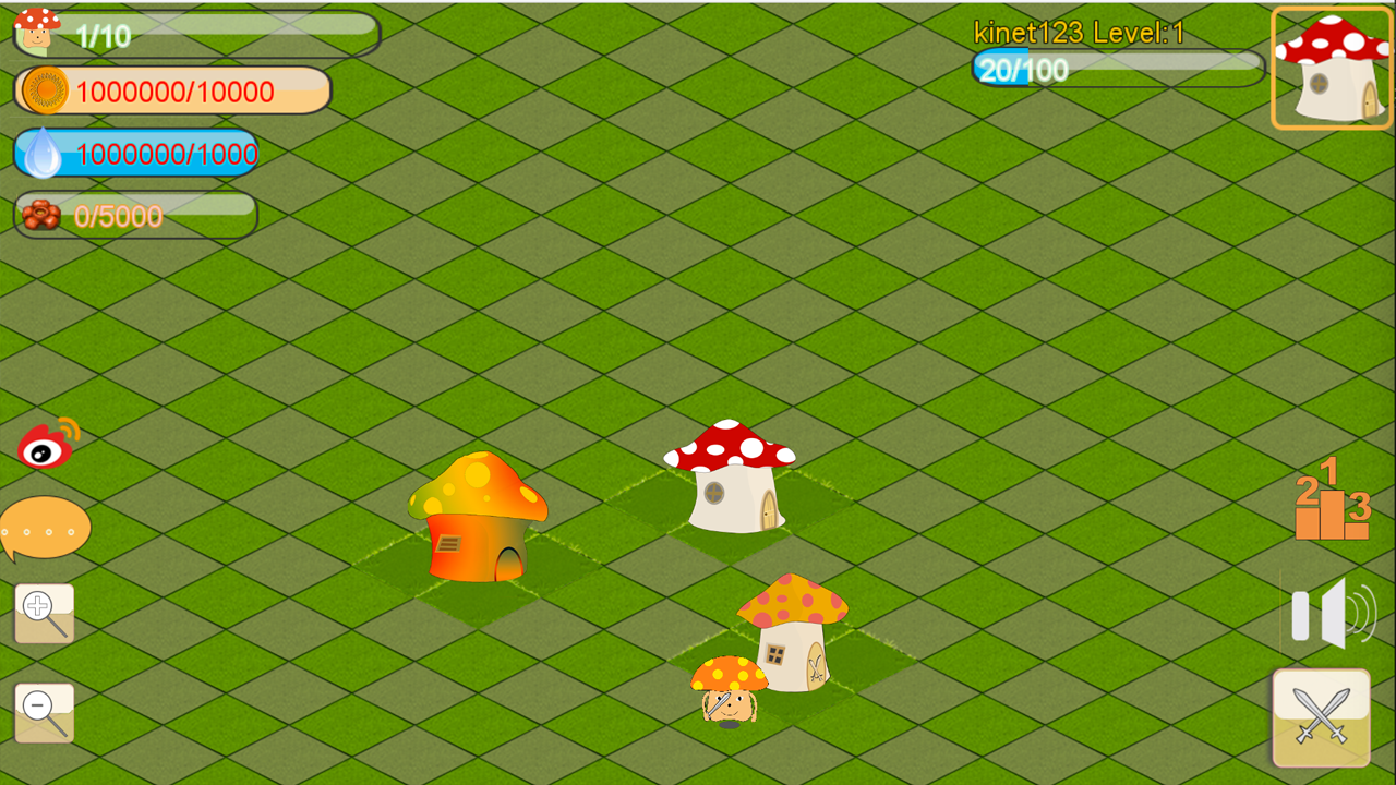 蘑菇城市游戏截图
