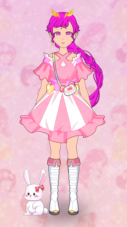 Pastel Dress up Girl游戏截图