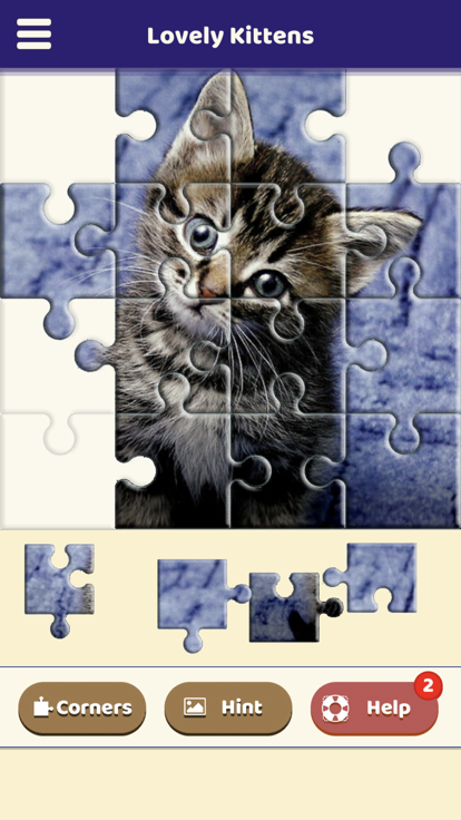 Lovely Kittens Puzzle游戏截图
