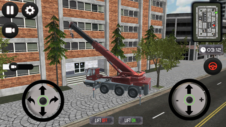 Crane Truck City Works游戏截图