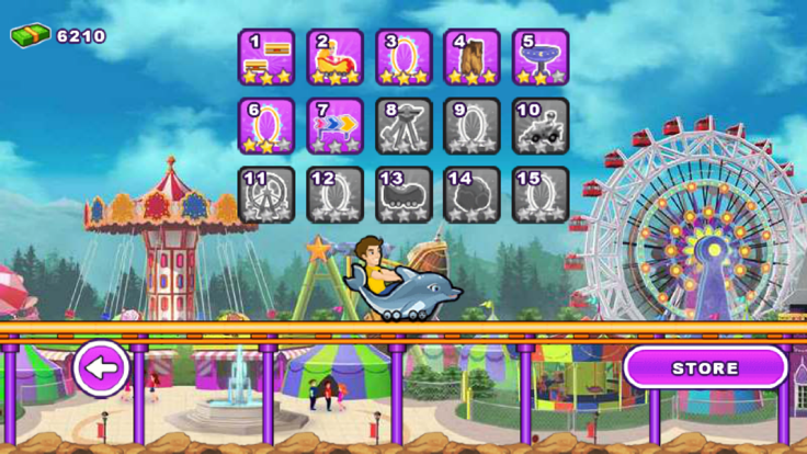 过山车也疯狂 - 比较正常的大冒险游戏截图