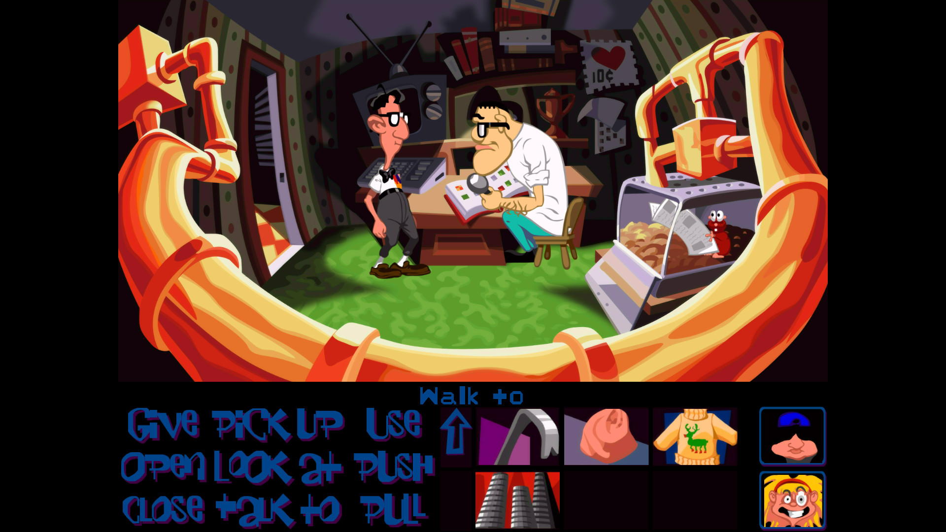 Day of the Tentacle Remastered游戏截图