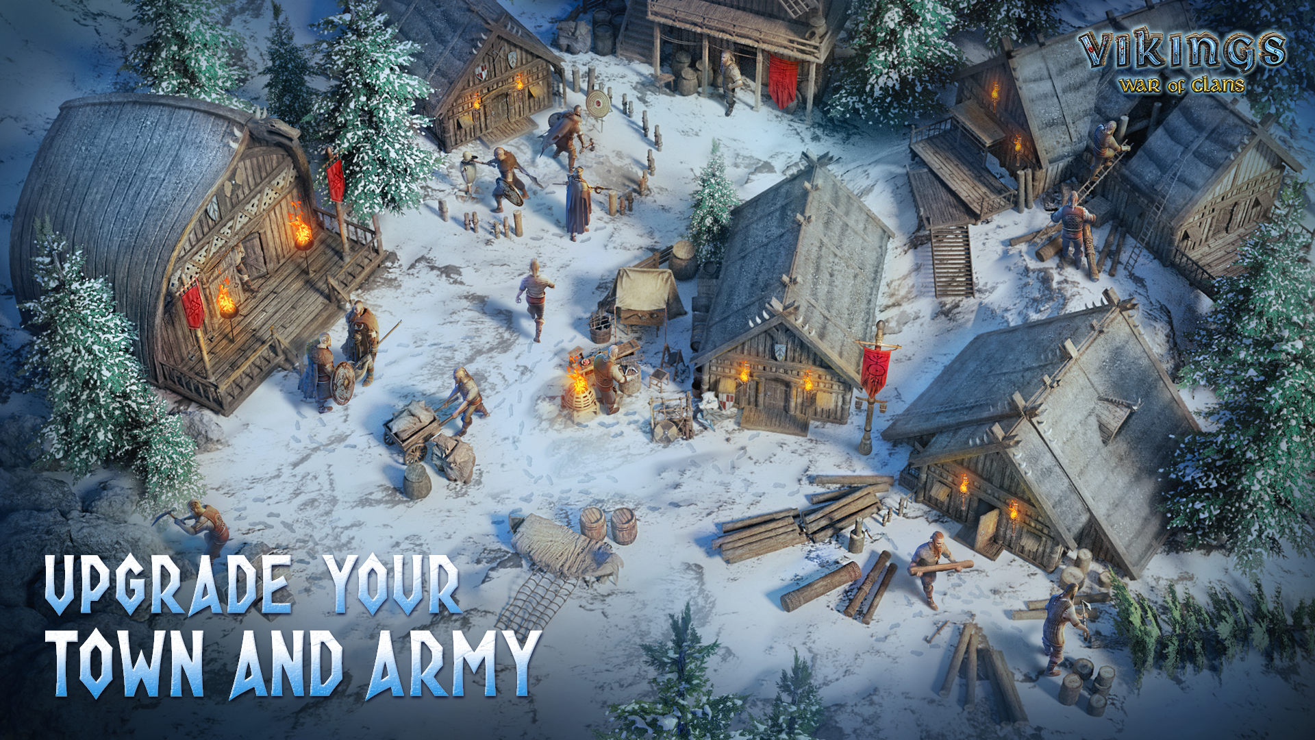 Vikings: War of Clans游戏截图