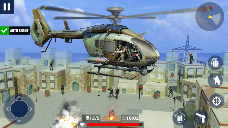 War Zone: Army Shooting Battle游戏截图