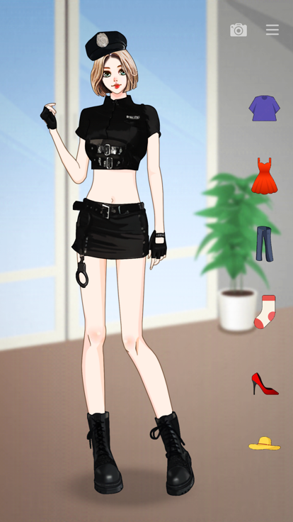 模特换装（女生版）游戏截图