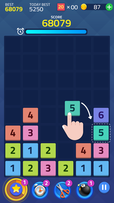 Merge Block: Star Finders游戏截图