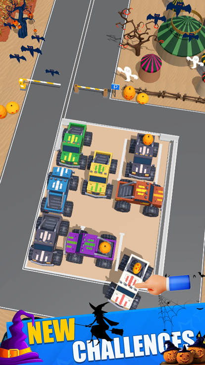 Airport Parking Jam 3D游戏截图