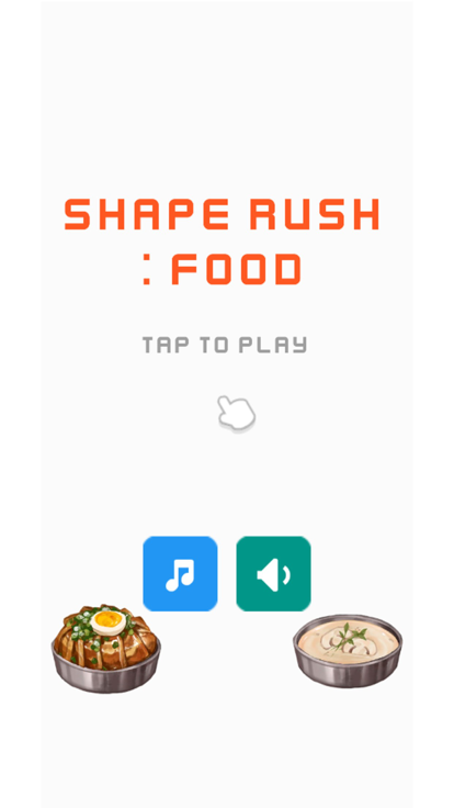 Shape Rush : Food游戏截图
