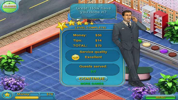 蛋糕制作店 - 快餐店经营管理模拟游戏游戏截图