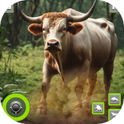 Angry Bull Attack Fight Game