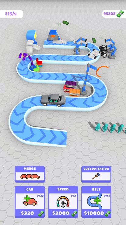 Idle Car Factory 3D游戏截图