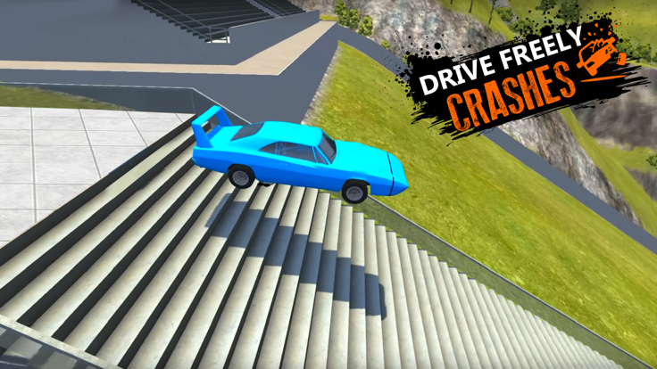 Car Crash Sim: Death Stairs游戏截图