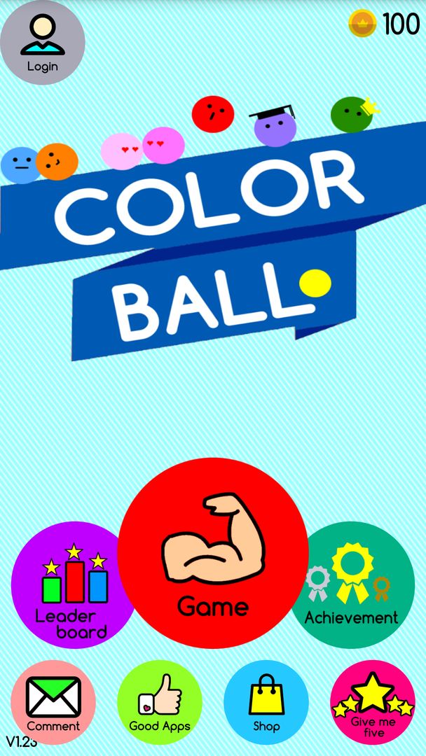 Screenshot of ColorBall