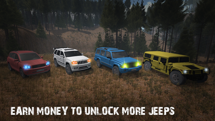 越野吉普山驾驶四轮驱动游戏截图