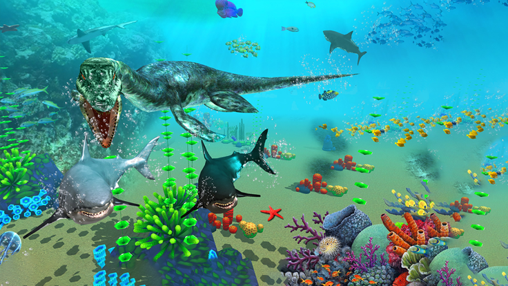 Sea Monster Game-City Dinosaur游戏截图