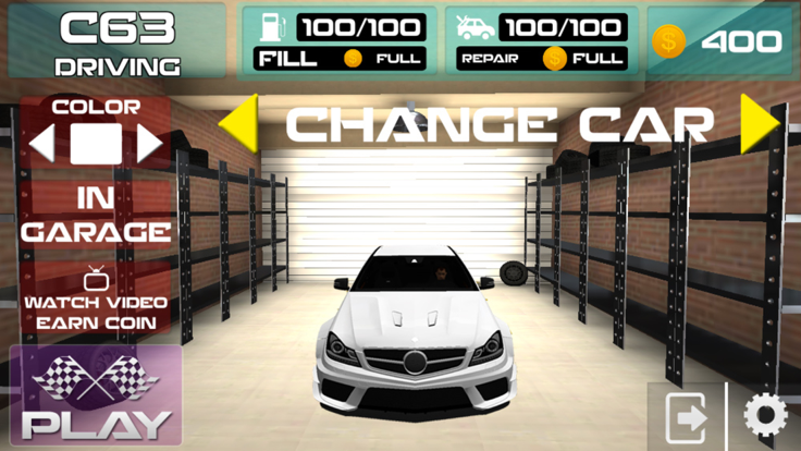 C63 & C180 Driving Simulator 2017 Pro游戏截图