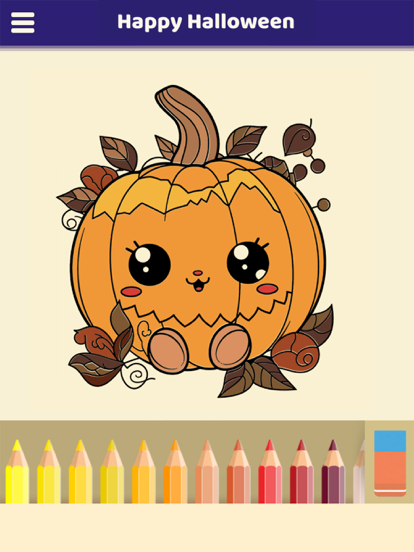 Happy Halloween Coloring-Book游戏截图