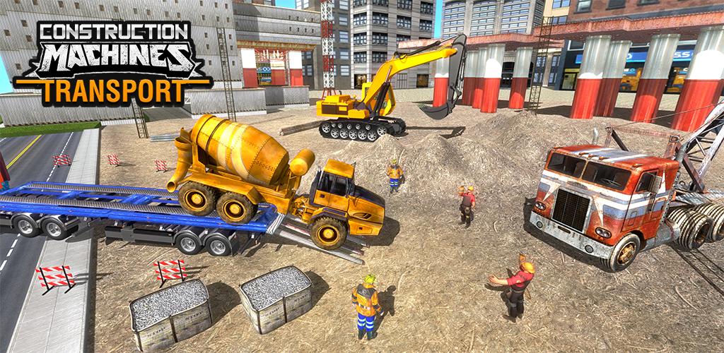 Construction Machines Transporter Cargo Truck Game游戏截图