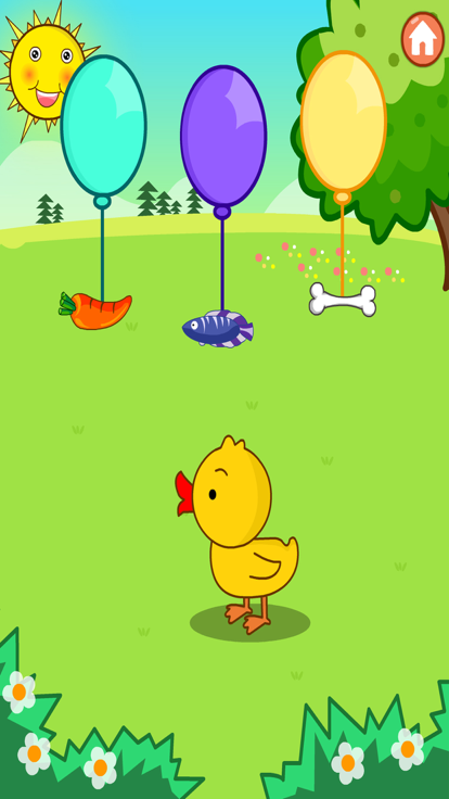 丫丫认动物游戏截图