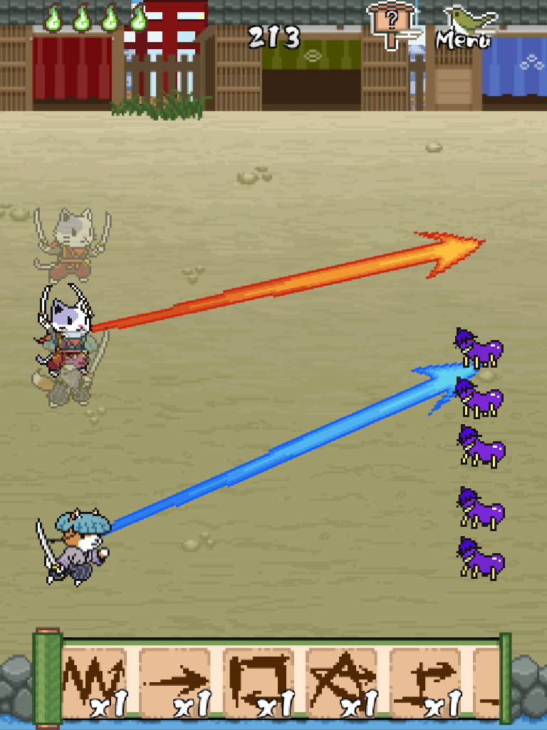 Wan Nyan Slash游戏截图