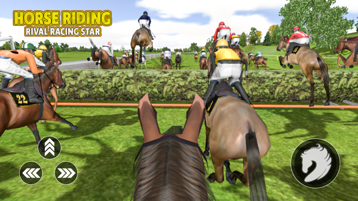 Horse Riding Rival Racing Star游戏截图