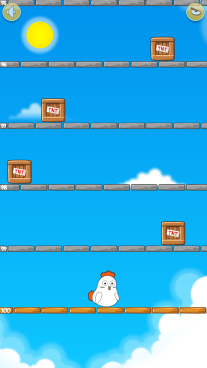 跳跃吧菜鸟（简单有趣又好玩的跳跃类单机休闲小游戏）游戏截图