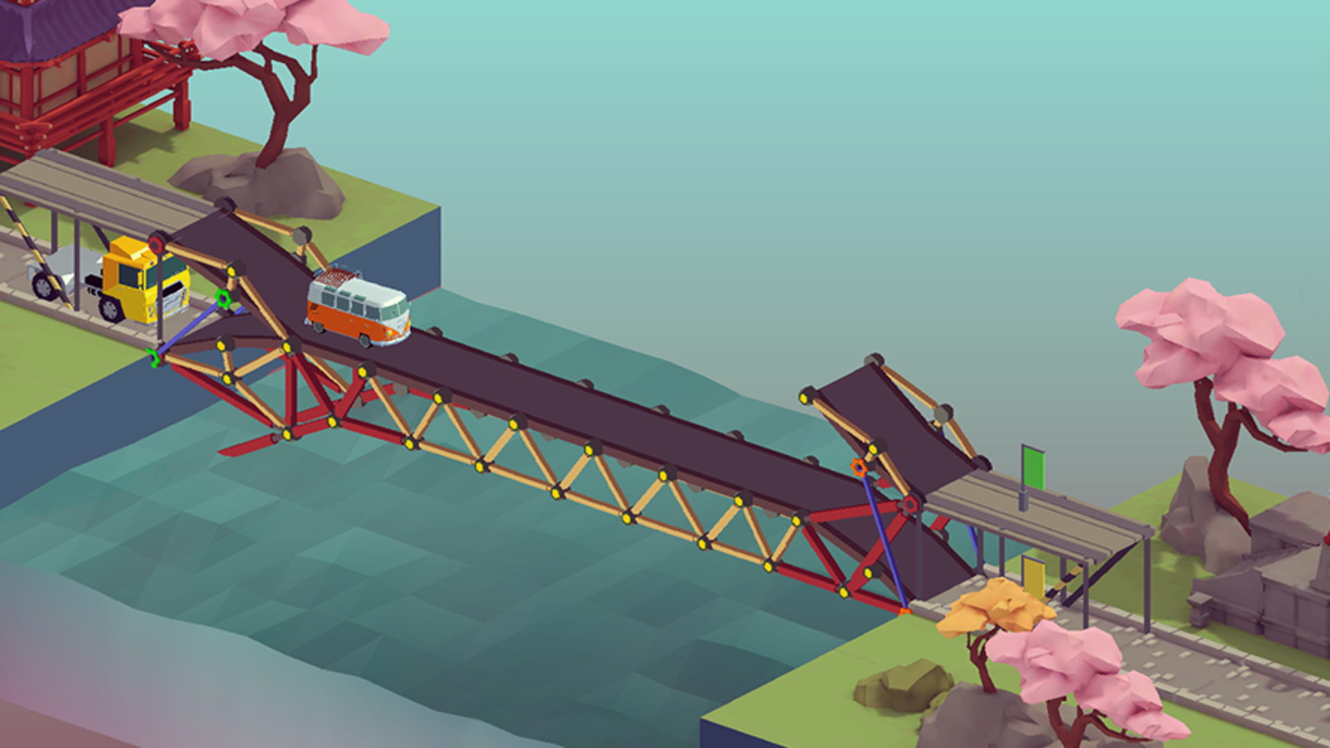 桥梁构造大师游戏截图