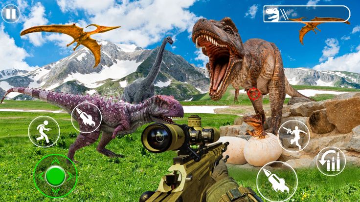 Dino hunt carnivore shooter 3d游戏截图