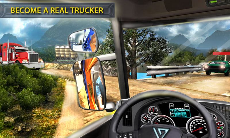 Screenshot of Off-Road Car Transport Truck
