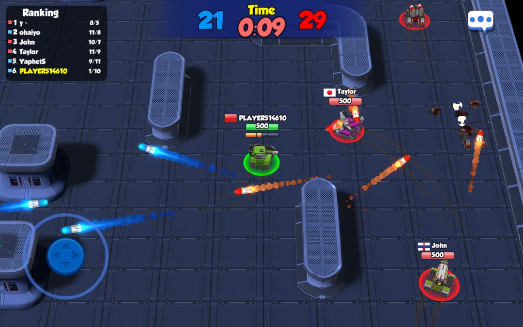 坦克冲突1: 竞技场游戏截图