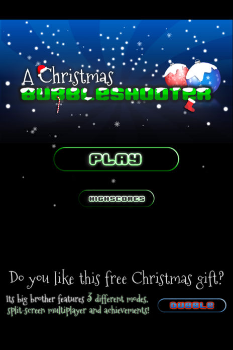 A Christmas Bubbleshooter游戏截图