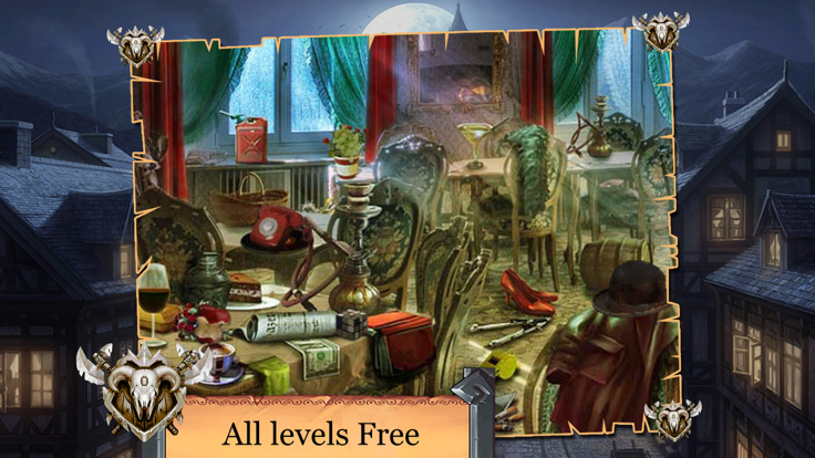 Silence Night : Hidden Objects Free游戏截图