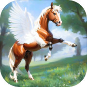 野马赛马游戏: Flying Horse Simulator