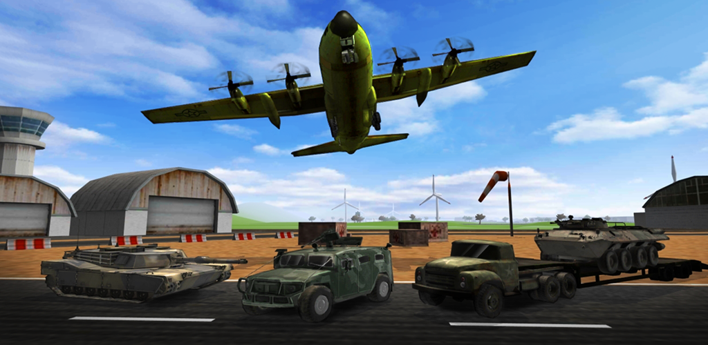 Army plane cargo simulator 3D游戏截图