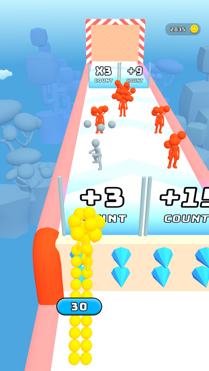 Multi Head Shoot游戏截图