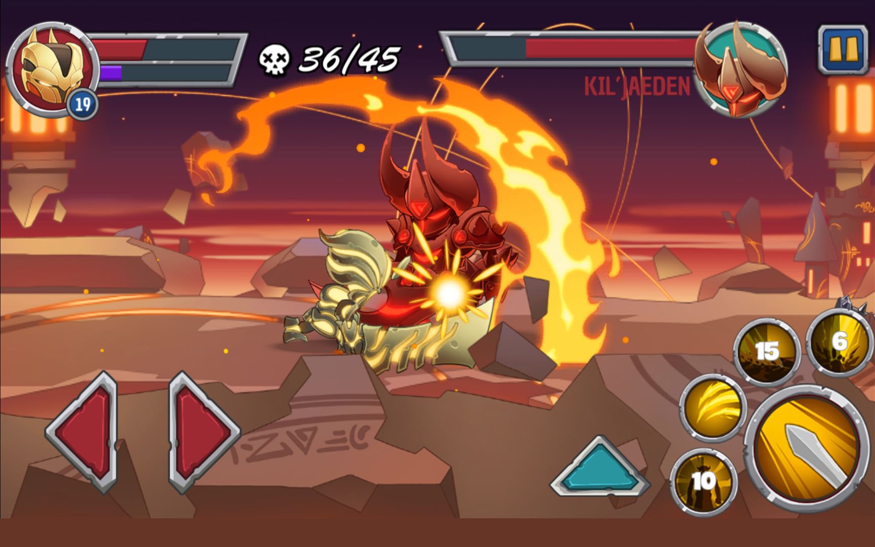 Screenshot of Legendary Warrior