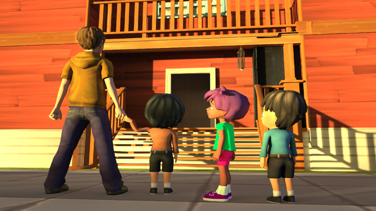 Crazy Spooky Neighbor Spy Game游戏截图