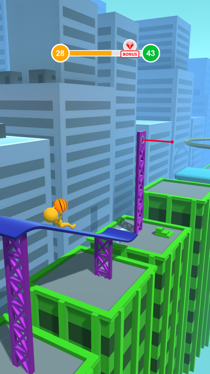 翻转链式灌篮游戏截图