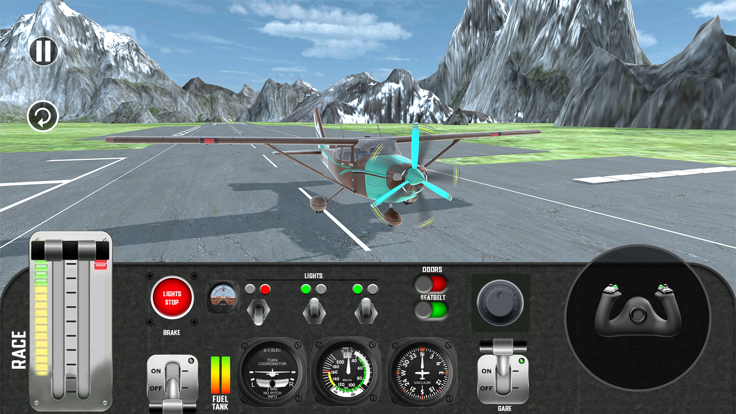 Flight Plane Pilot Simulator游戏截图