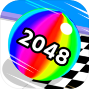 Ball Run 2048: merge number