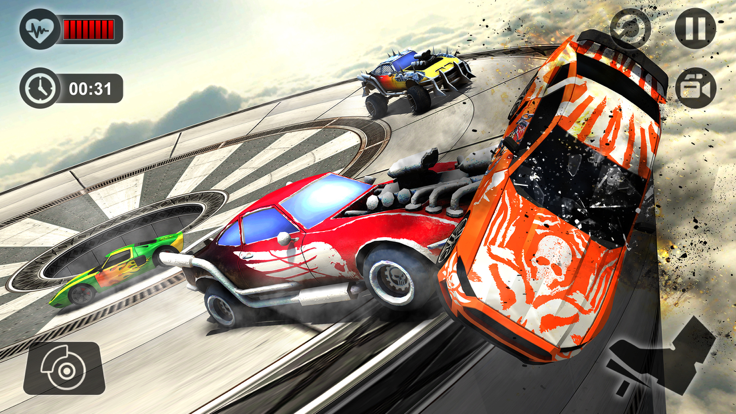 Whirlpool Demolition Car War Destruction游戏截图