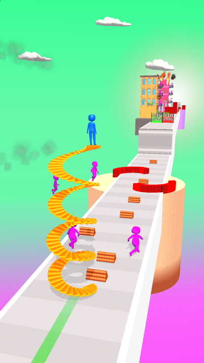 Stairs Runner & Rescue游戏截图