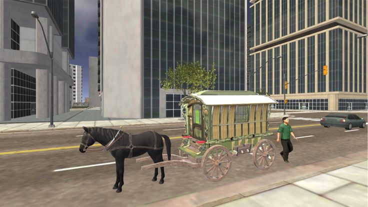 Horse Coach Simulator 3D游戏截图
