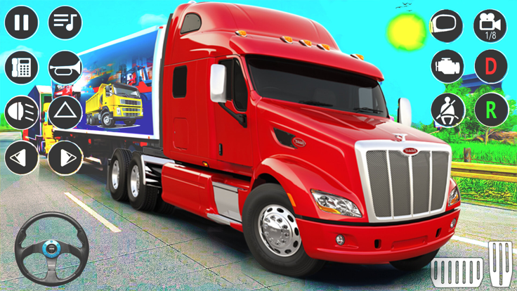 Truck Simulator_ Truck Games游戏截图